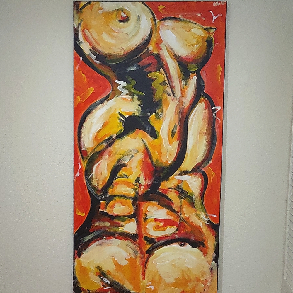 Original Painting, Unique, Home Decor Incomplete W/O This Amazing Art